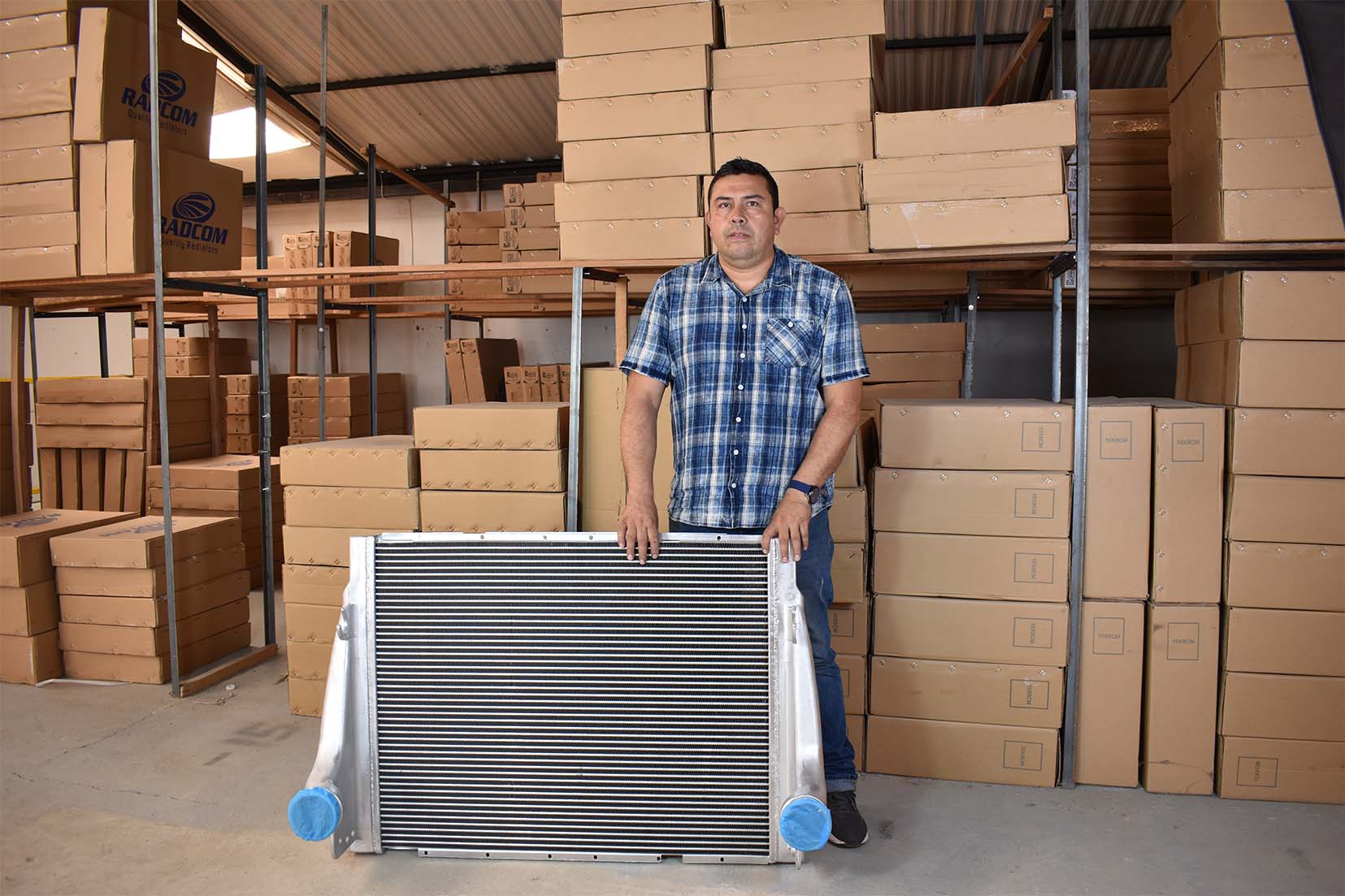 Intercoler y radiadores copar en bodega